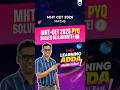 CET Continuity PYQ | MHT CET #shorts