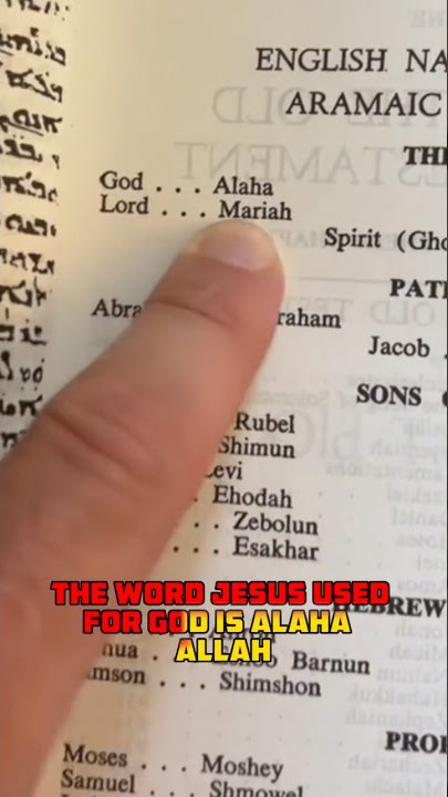 Jesus Worshipped ALLAH