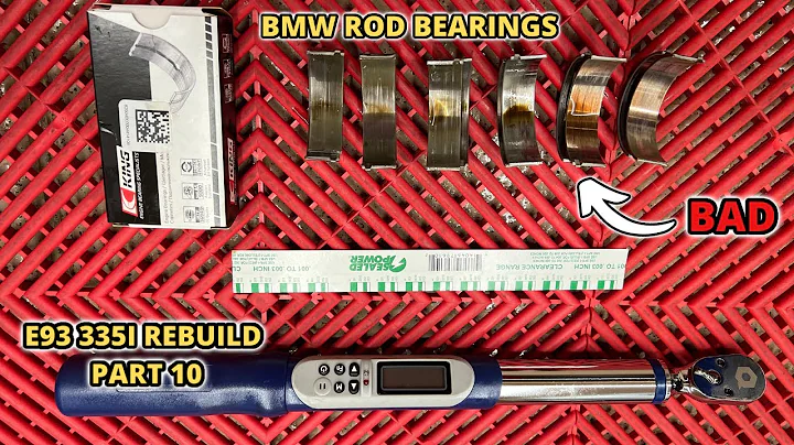 Installing King Rod Bearings on N54 - E93 BMW 335i Rebuild Part 10