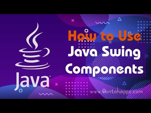 Video: Apa saja komponen Java Swing?