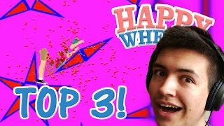 Happy Wheels - EPIC MINI GAME CHALLENGE!! - Happy Wheels Top 3 Levels