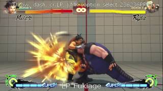 Rufus post-throw setup vs Makoto