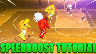 NBA 2K21 HOW TO SPEED BOOST GLITCH FOR BEGINNERS! HOW TO START SPEED BOOST ON ALL BUILDS! PT 2