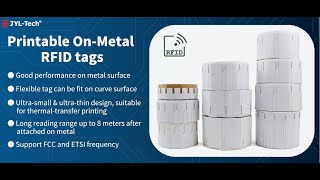 JYL Tech Printable On Metal RFID tags