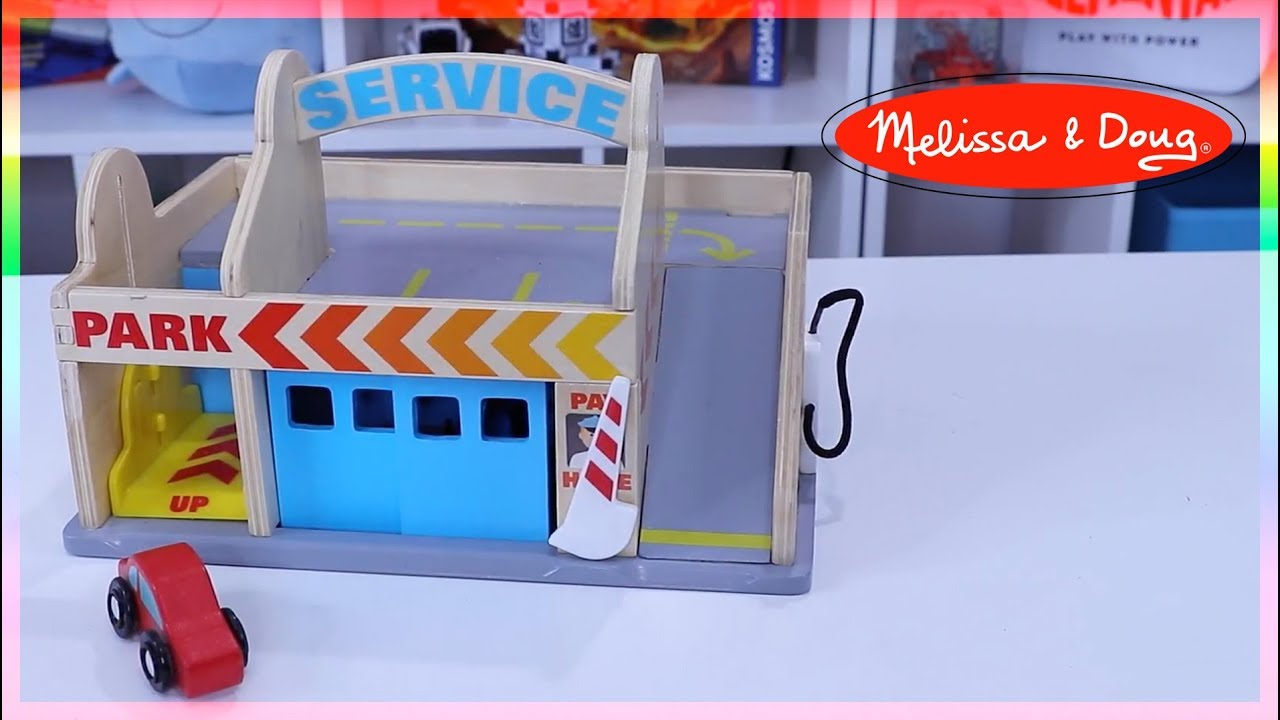 melissa & doug parking garage