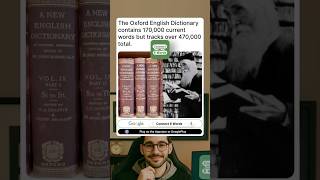 The Oxford English Dictionary Contains 170,000 Current Words But Tracks Over 470,000 Total.