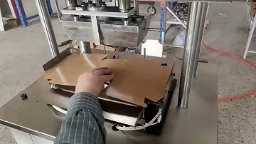 Manual Burger Box Making Machine