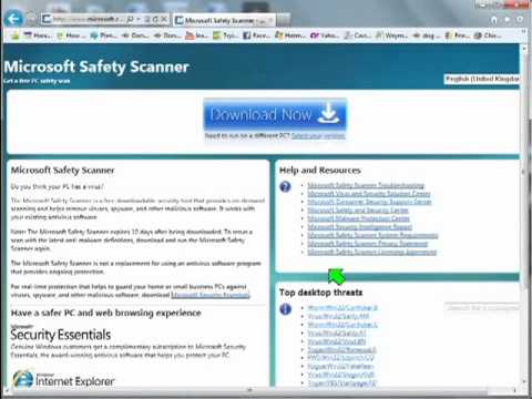 run microsoft safety scanner run microsoft safety scanner