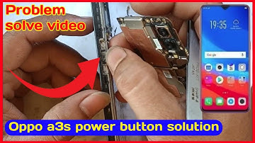 Oppo A3S Power Button Solution /how to solve power button oppo a5s / power button not working a3s