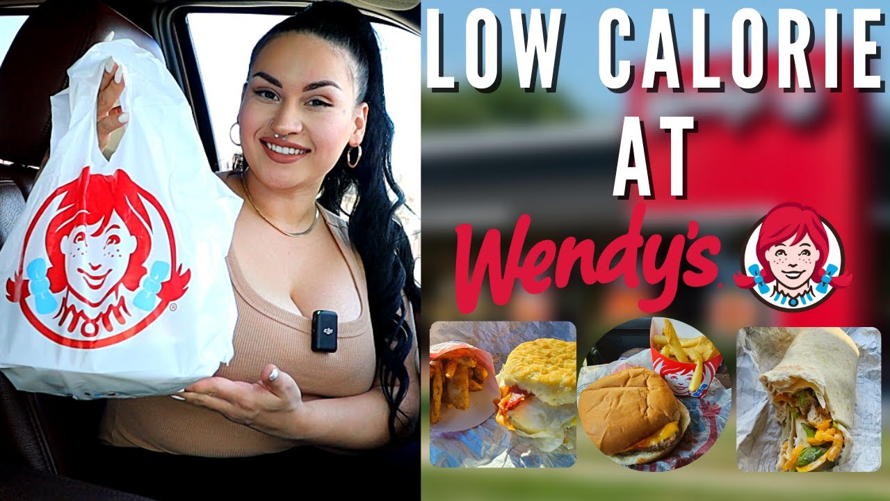 Low Calorie Options At Wendy's YouTube