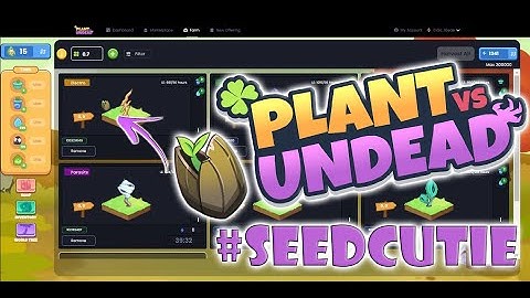 How to CLAIM and GROW "FREE" SEED from Plant Vs Undead (PVU)