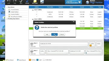 MiniAide how to delete partition