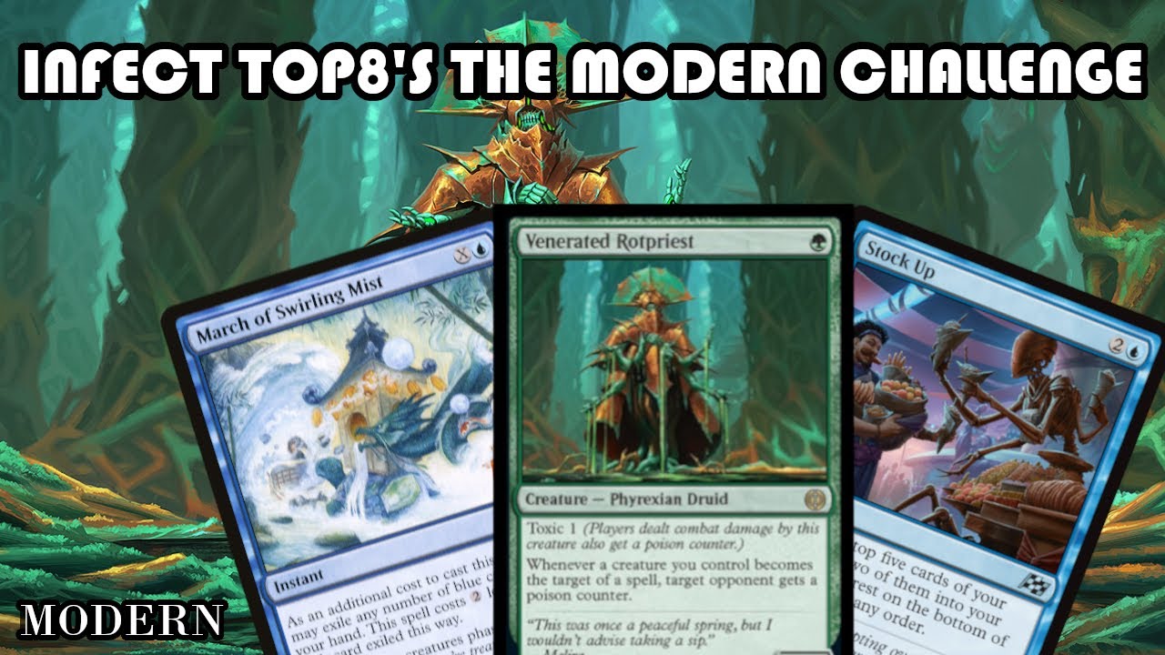 SIMIC INFECT TOP8'S THE MODERN CHALLENGE! | MTG | Modern