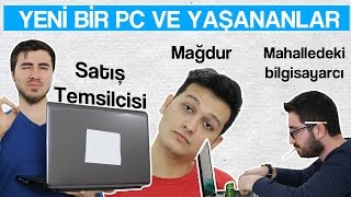 Yeni Bilgisayar Almak İsteyen Kişinin Başına Gelen Olaylar (Flash TV Oyunculuğu İçerir)