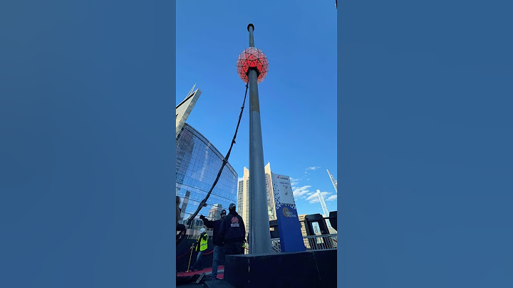 Testing the 2025 New Year’s Eve Ball Drop
