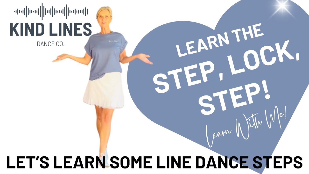 LEARN HOW TO STEP LOCK STEP IN LINE DANCING - YouTube