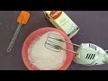 How to make perfect whipping cream | perfect cream | stiffer peak - #bakinglove #icing #cakes