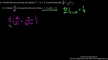 2015 AP Calculus AB Free Response 6c