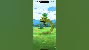 Unexpected Discovery! Shiny Onix Caught in the Wild 🌟 #pokémonshorts