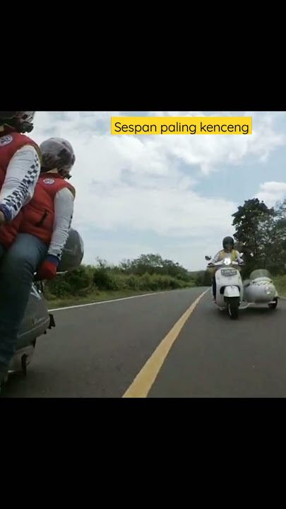 sespan vespa paling kencang #shorts