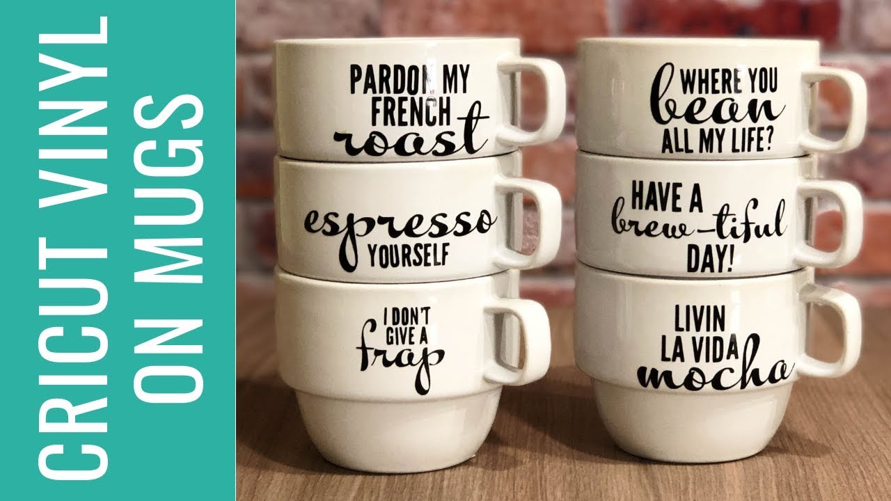 What is the Best Cricut Vinyl for Coffee Mugs? - Play Party Plan