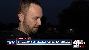 Mysterious text message causing voting confusion