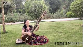 Adayein bhi hai Mohabbat bhi hai | Dil Hai Ki Manta Hi Nahi | Sitar Cover | Monika Paurana