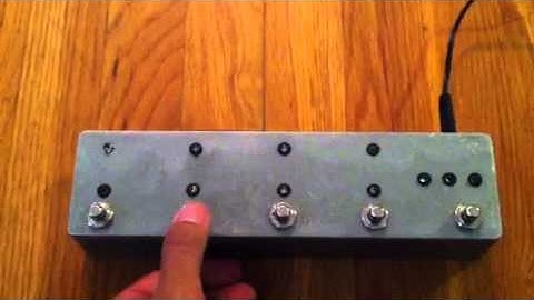 4-CH True Bypass Looper! (soft switch)