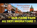 Que faire face au dfi migratoire   runion publique  toulouse  1re partie