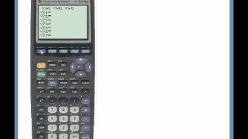 Basic Graphing on the TI 83 Plus graphing calculator