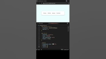 🚀 Modern Animated Navbar Using Pure HTML & CSS | No JavaScript! #webdevelopment #coding #animation