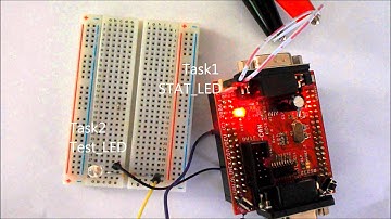 Demo: FreeRTOS AVR Multitasking