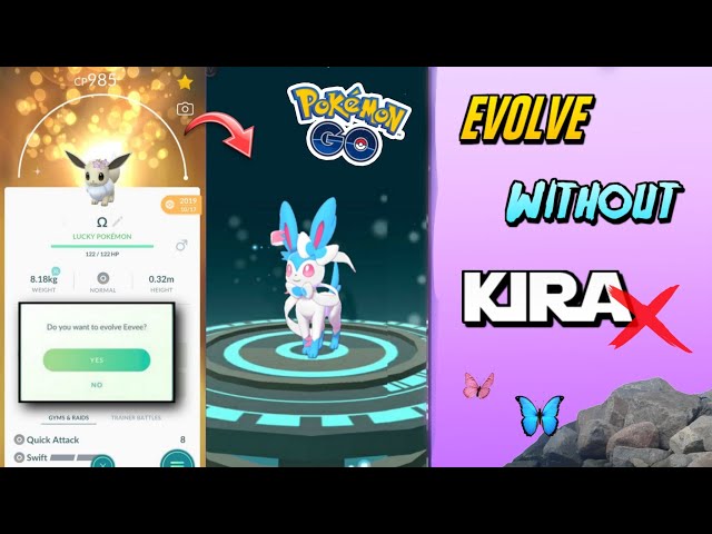 Pokémon Go - Como obter Sylveon usando a palavra Kira