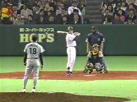 1999.4.3 巨人vs阪神2回戦 5/22 - YouTube