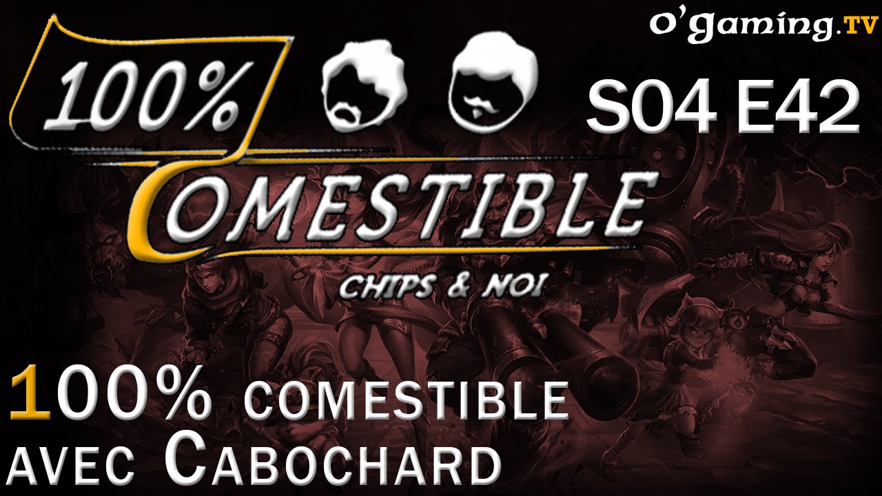 100% Comestible avec Cabochard et Sjokz - S04E42 - 29/09/2015