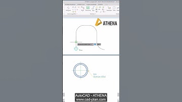 ATHENA - wie AutoCAD aber x-mal schneller! #autocad #athena #construction #architecture #2d #design