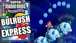 Super Mario Bros Wonder Bulrush Express - 100% All Wonder Seeds, Flower Coins & Flag