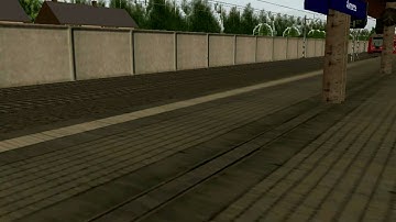 Trainz 2010 - High speed passing train