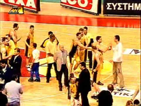 AEK - PAO 66-64 // Τελικός Κυπέλλου 2001