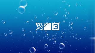 Tv3 New Zealand Ident 2019-Present Bubbles With Blue Background