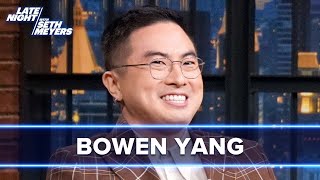 Bowen Yang on Hooking Up with Sydney Sweeney and Gina Gershon in an SNL Sketch