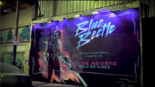 "Blue Beetle". El mural de un nuevo superhéroe. Oficial Warner Bros. Pictures (HD/SUB)