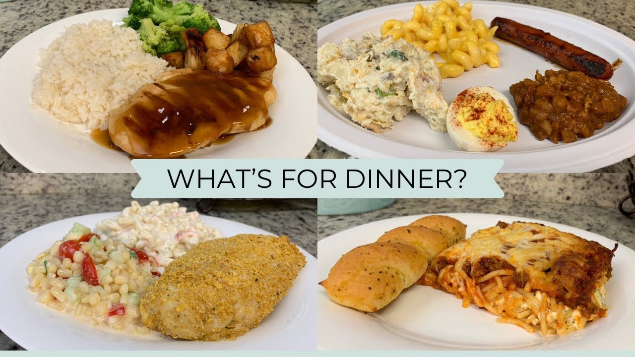 WHAT’S FOR DINNER? | EASY & BUDGET FRIENDLY WEEKNIGHT MEALS | DINNER