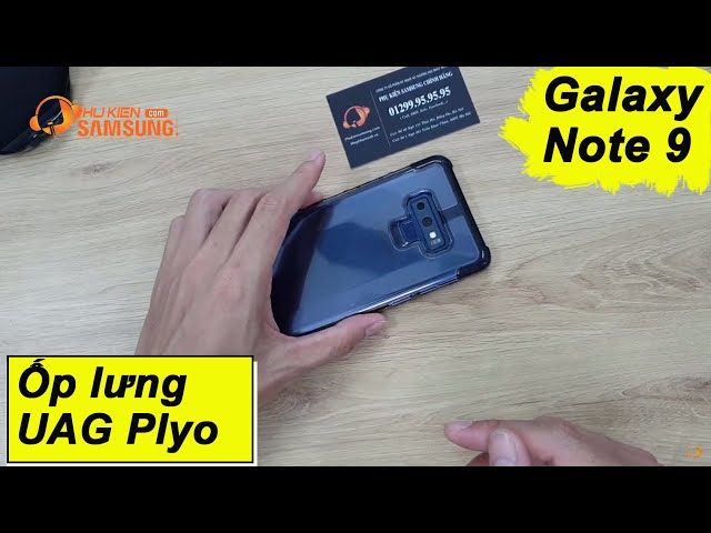 Ốp lưng 2 lớp chống sốc UAG Plyo cho Note 9