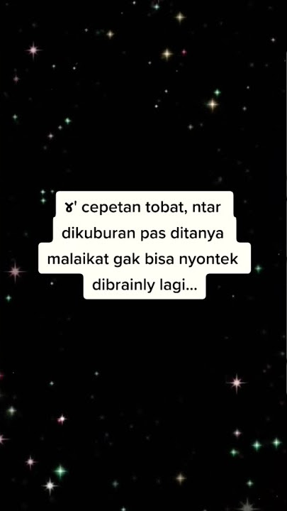 Kata kata bikin kita pengen tobat
