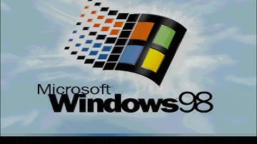 Neotron Pico displaying the Windows 98 start-up logo