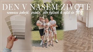 DEN V NAŠEM ŽIVOTĚ | renovace pokojů, prádlo, sběr bylinek & výlet do ZOO 🐘🐒🚂