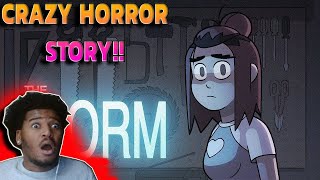 The Worm | Animated Horror Story REACTION (THIS GOT TOO SCARY)