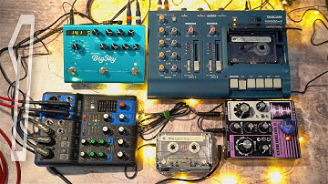 TAPE ORCHESTRA // CASSETTE LOOPS || Drone #1 [Strymon BigSky | DBA Echo Dream 2]