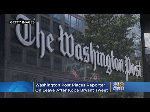 Washington Post Places Reporter On Leave After Kobe Bryant Tweet